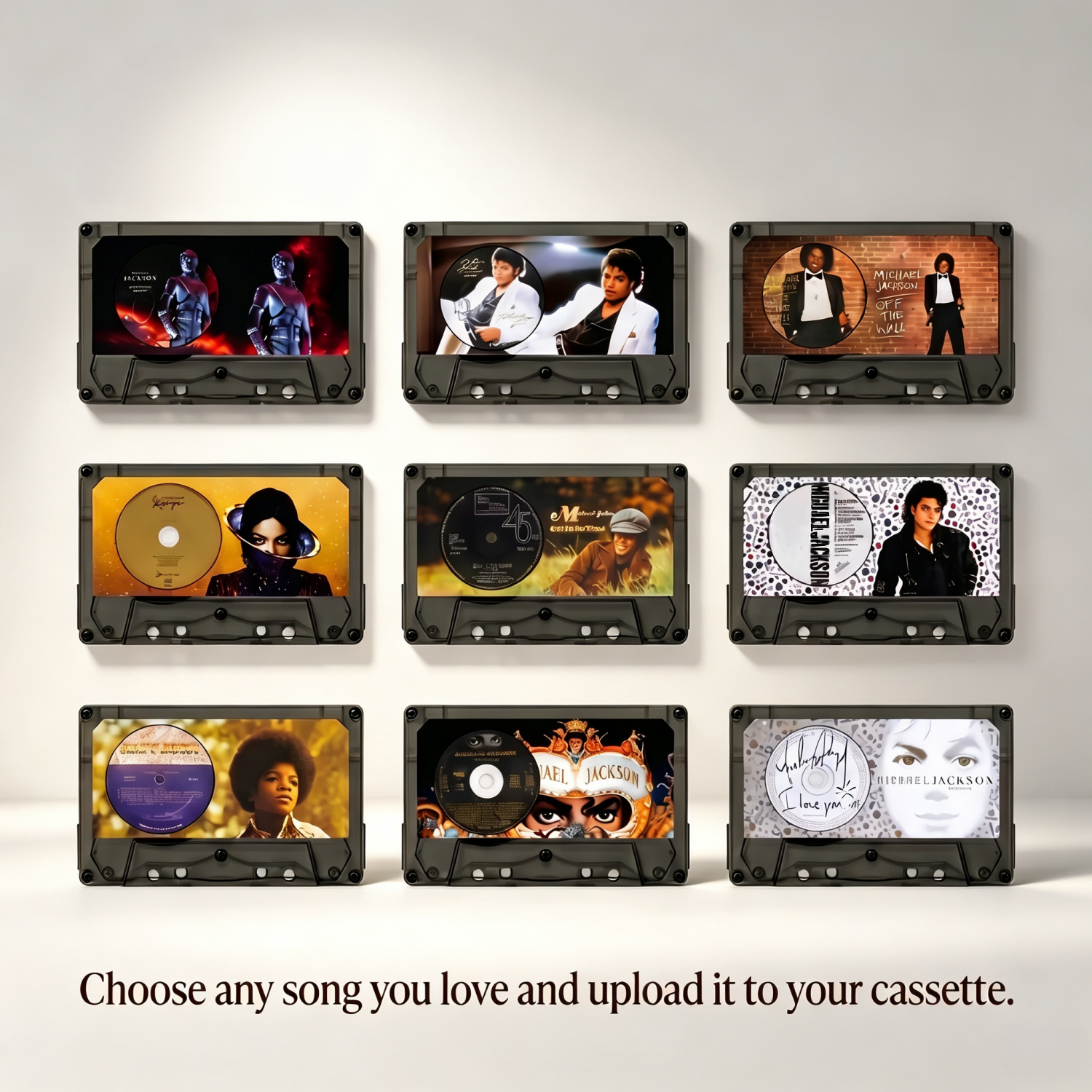 NFC Fridge Magnet Music Player – 9 Cassette Designs