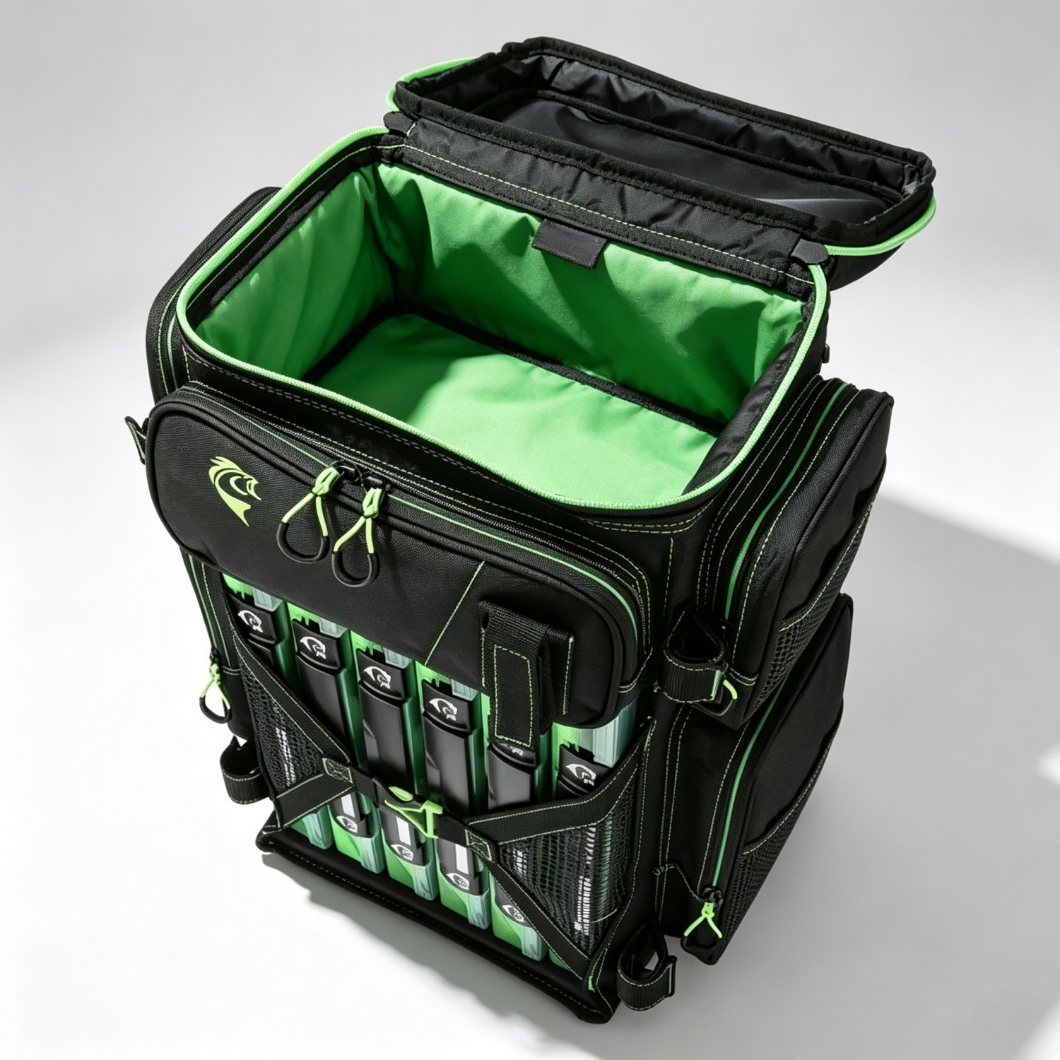 Stop Digging Through Tackle Boxes – 10 Tray Fishing Backpack