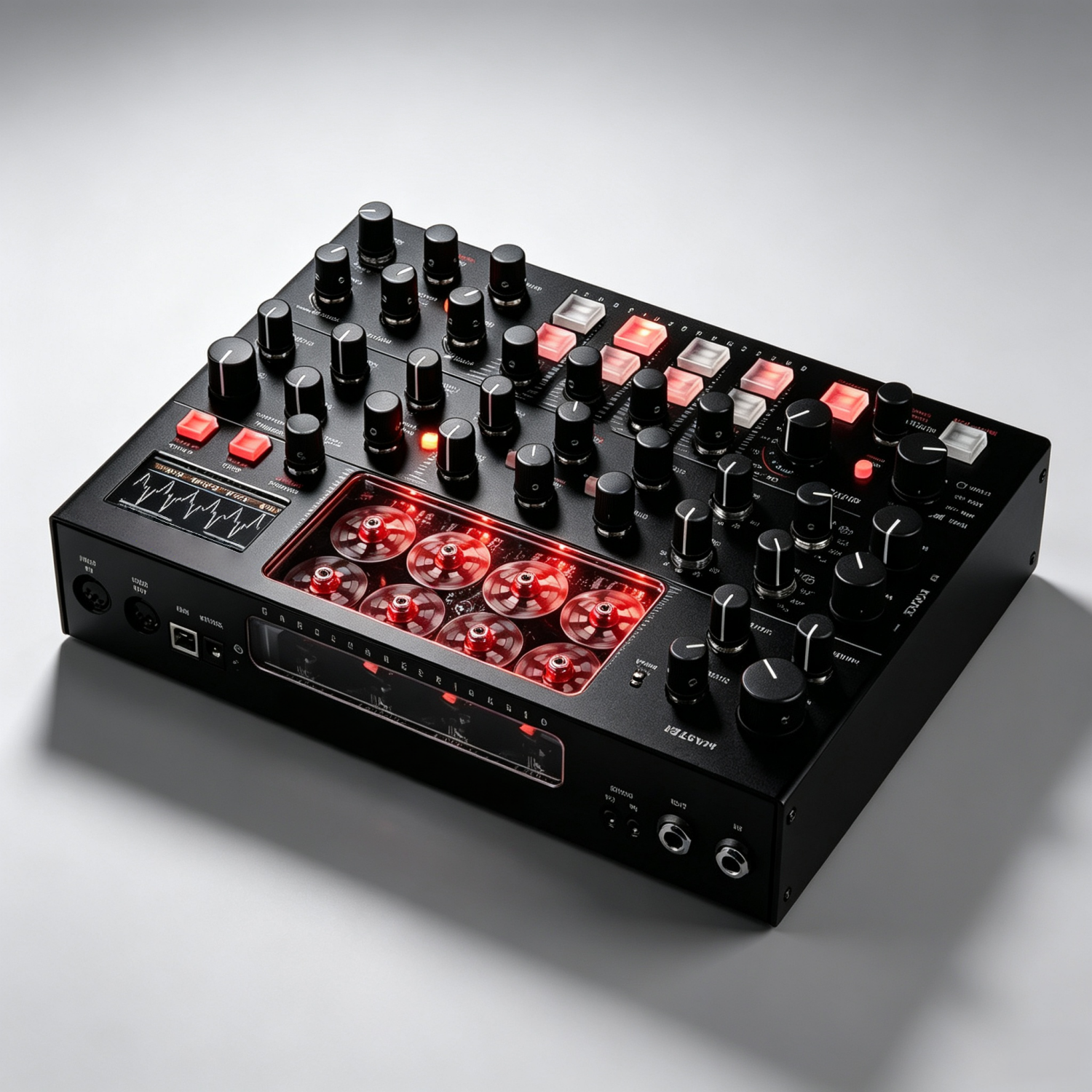 Electro-Mechanical Desktop Synthesizer, Motor-Driven Analog Synth with Unique Oscillator Engine