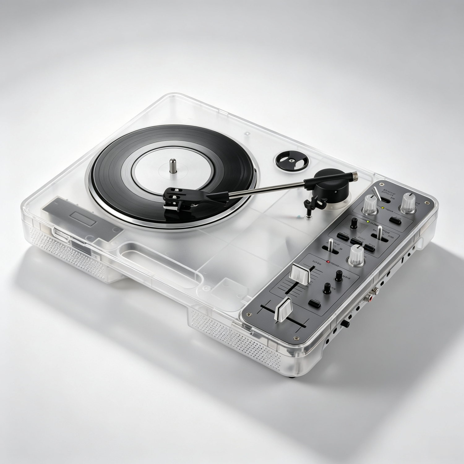 Transparent Vinyl Player