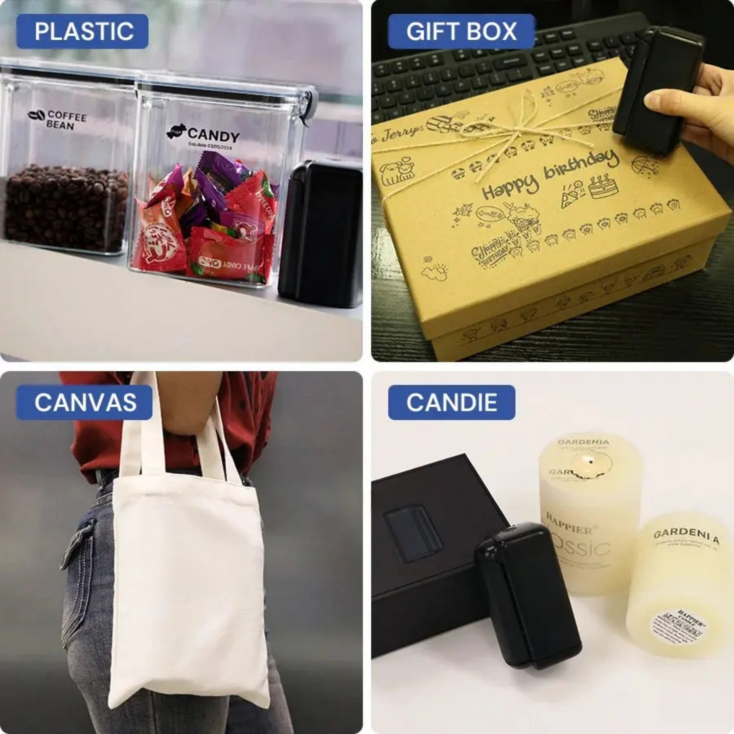 Portable Handheld Inkjet Printer – 300dpi