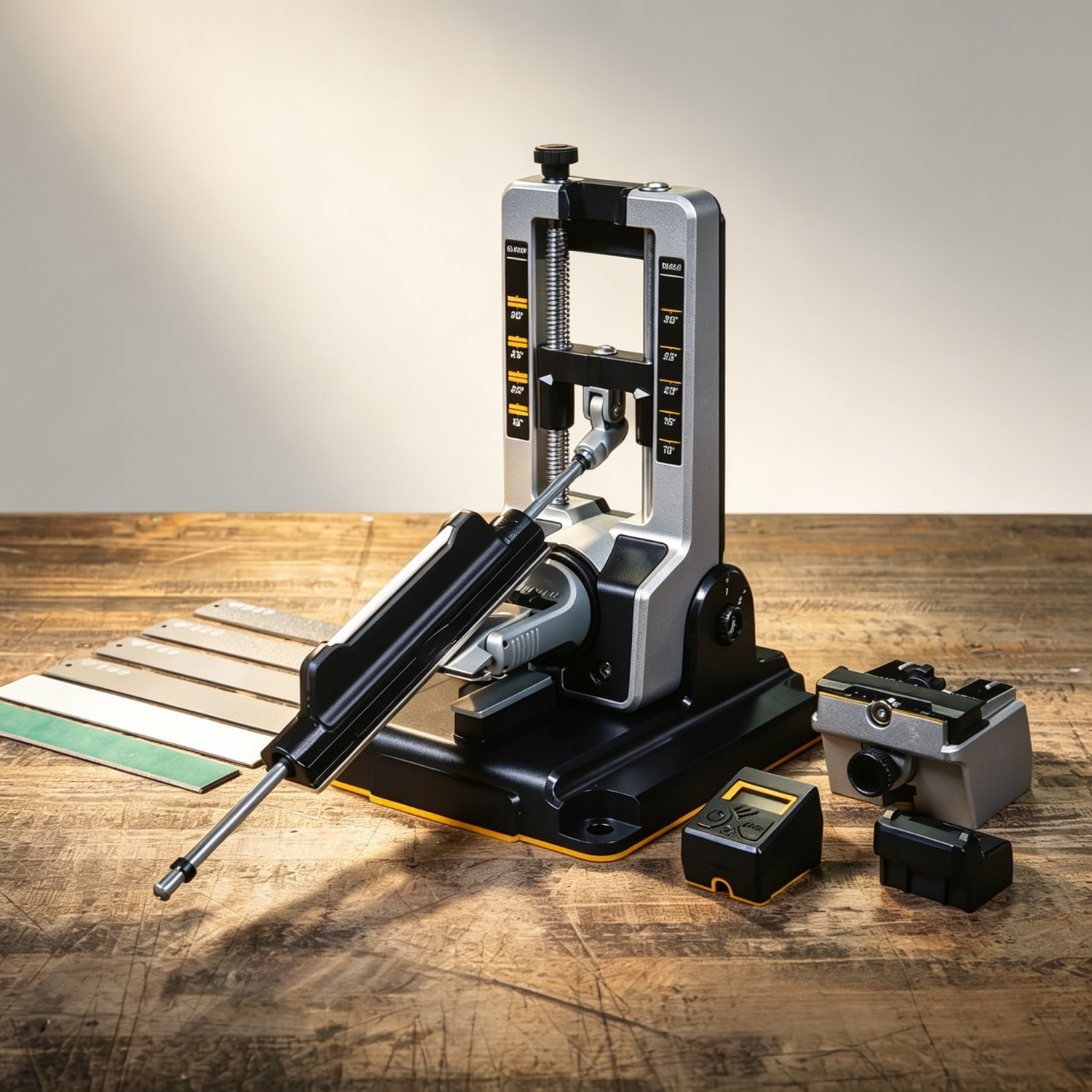 Adjustable Precision Knife Sharpener – Professional Guided Sharpening System
