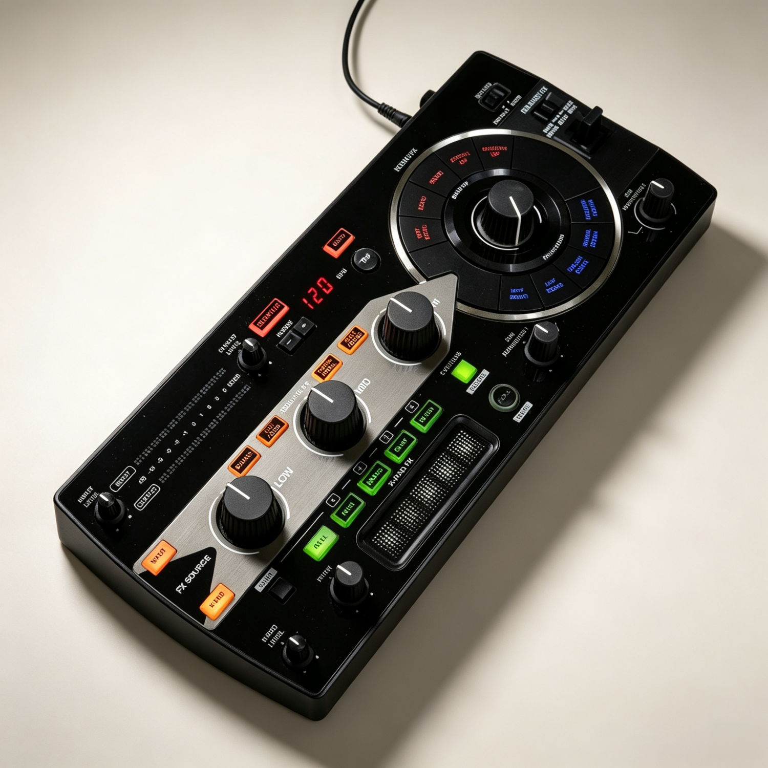 Multi‑Effect DJ Processor – Built‑In Drum Sampler & Scene FX