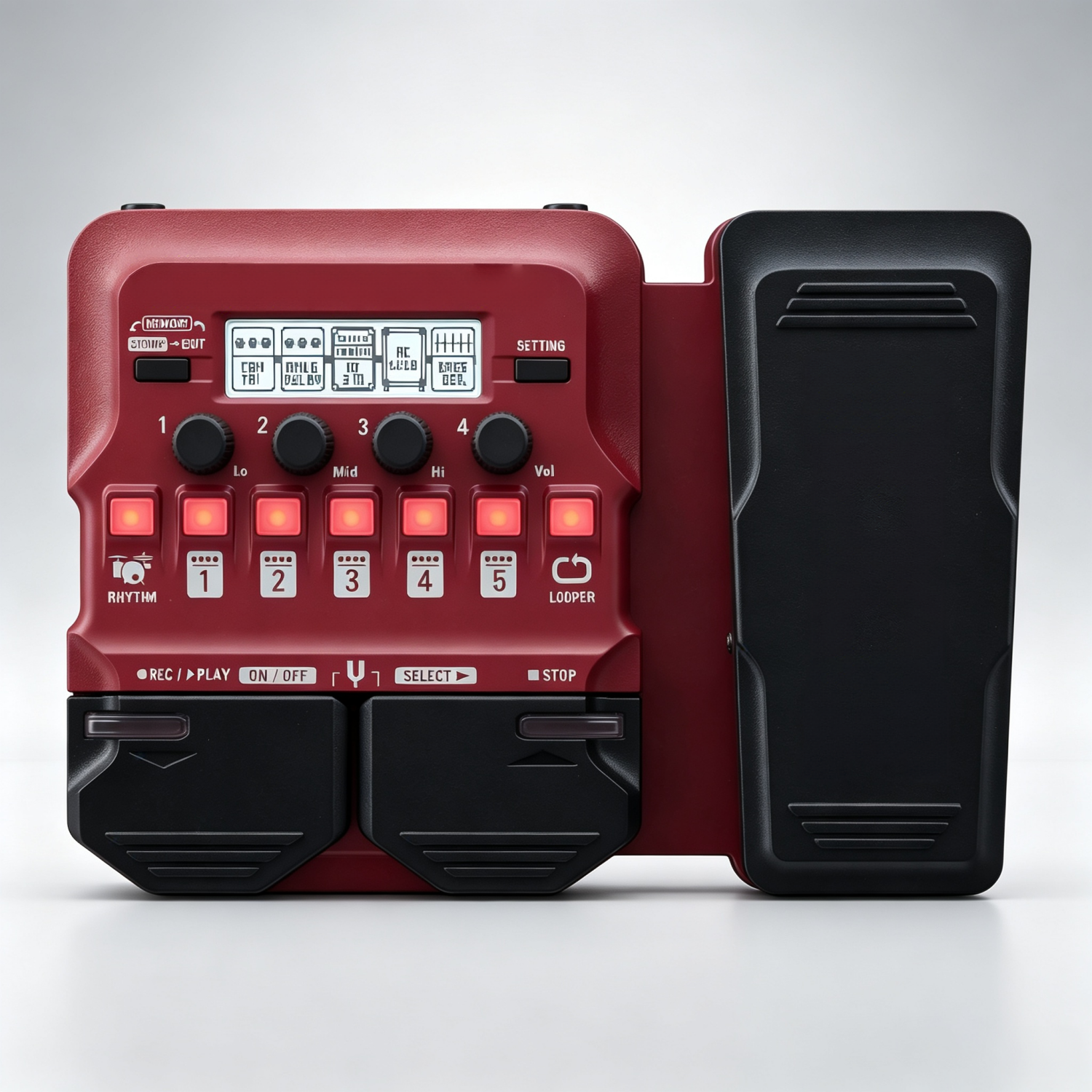 Bass Multi-Effects Processor – 70+ Effects with Expression Pedal