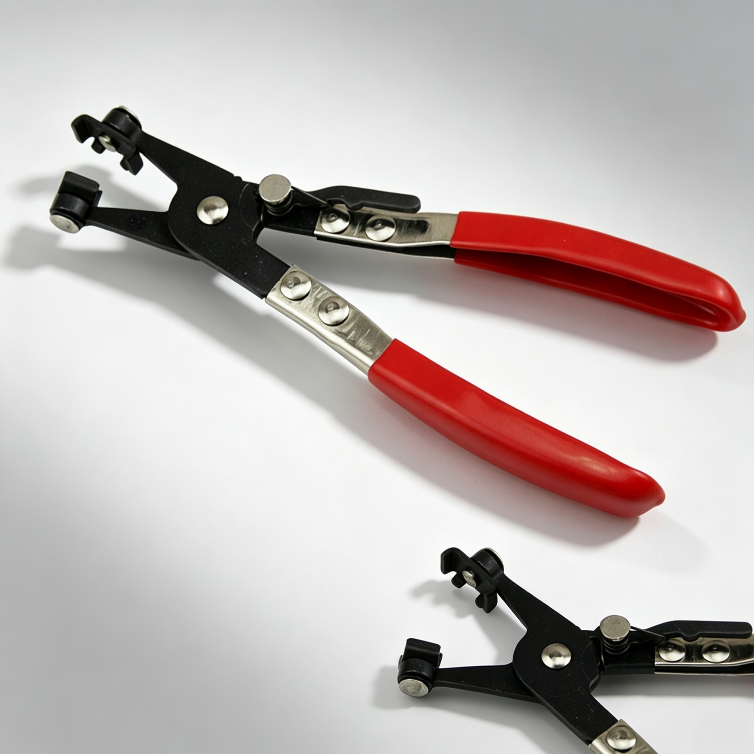 9-Piece Hose Clamp Pliers Set – Flexible Cable & Swivel Jaws