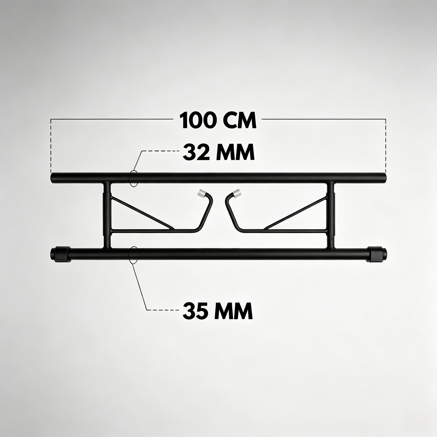 Door Pull-Up Bar – Hook-On, 130kg Capacity