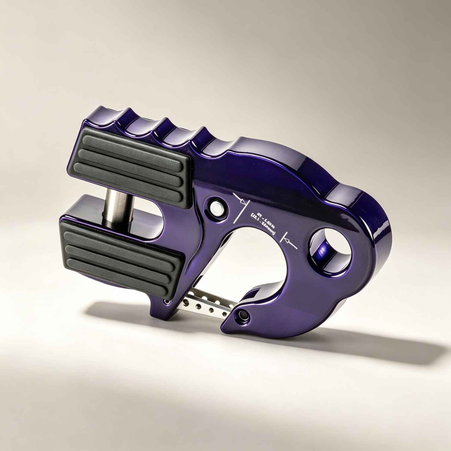 Heavy Duty Winch Hook with Closed System Shackle Mount