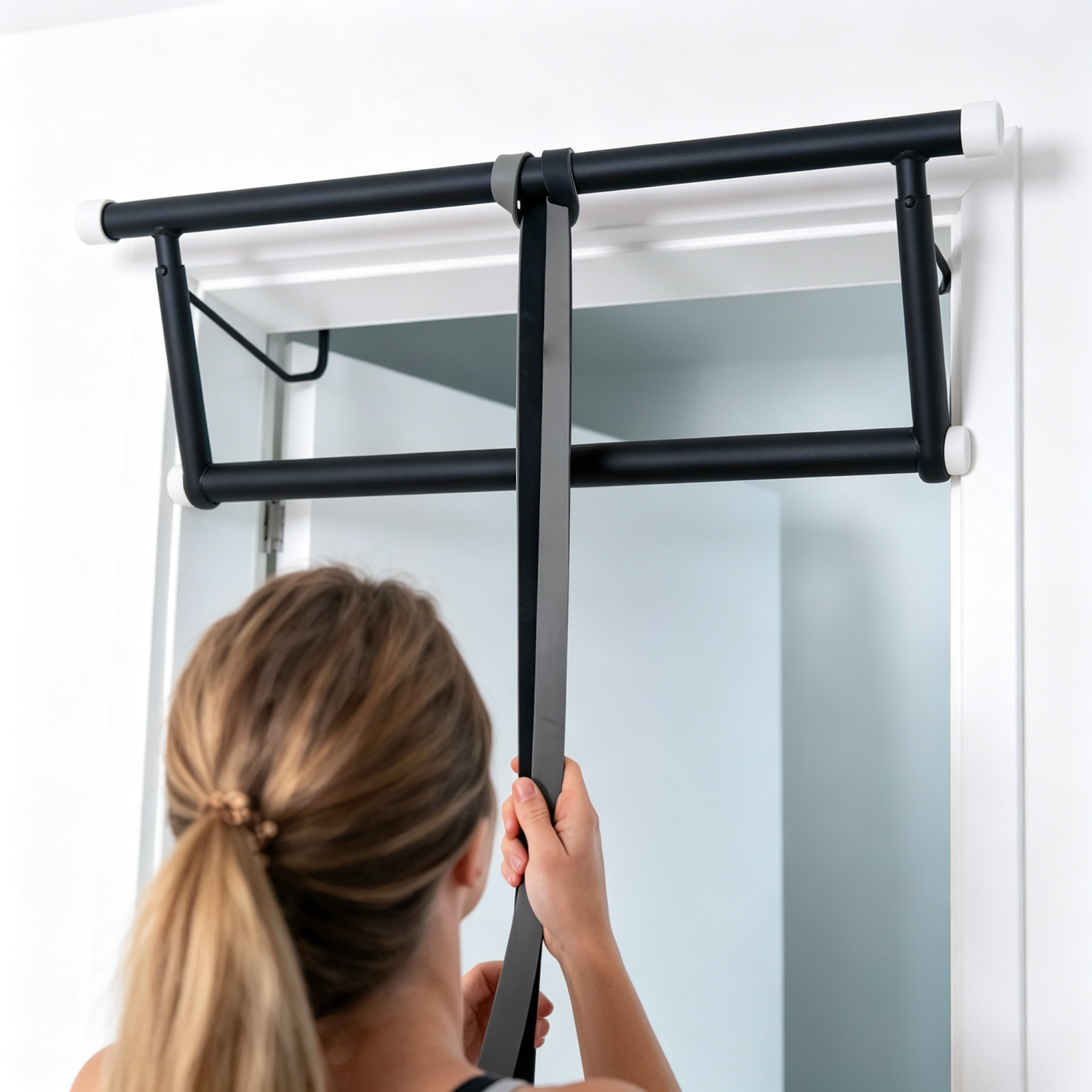 Door Pull-Up Bar – Hook-On, 130kg Capacity