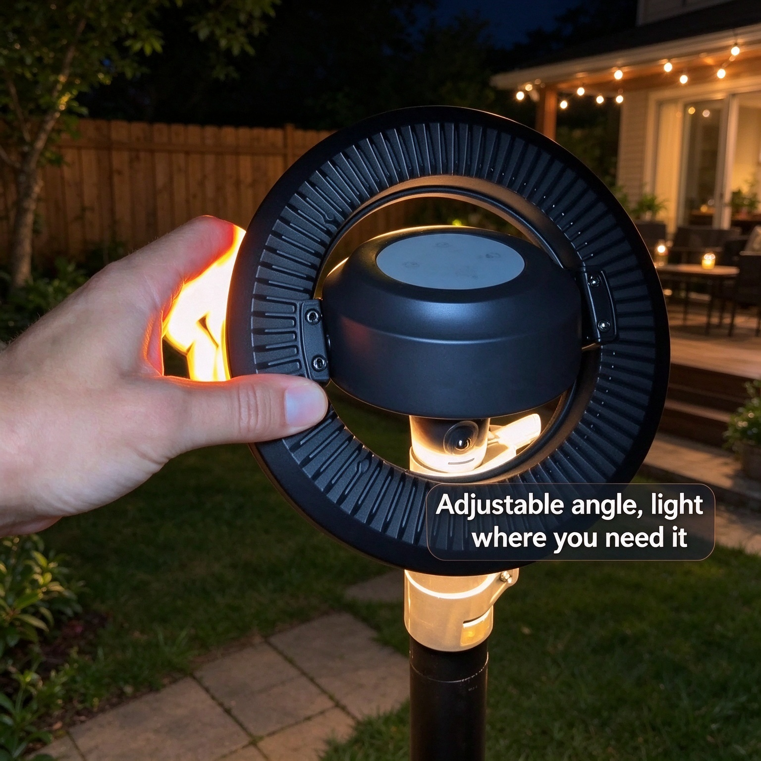 3,000-Lumen Telescopic Camp & Work Light — 3m Height, 2000K–6500K Seamless Color, 55Wh Battery, Wireless Remote, IP65