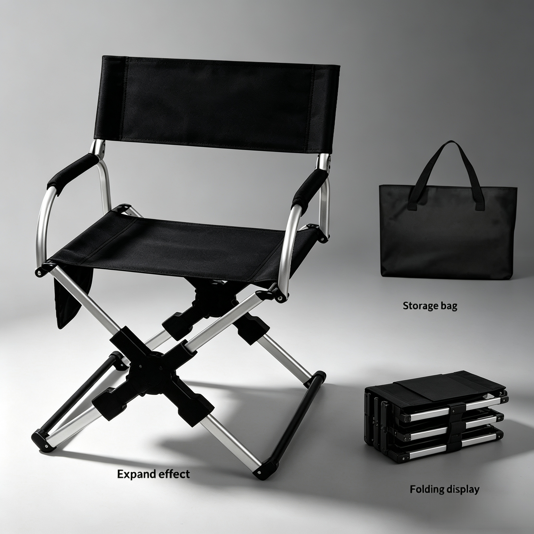 Aluminum Alloy Folding Camp Chair – Lightweight & Durable