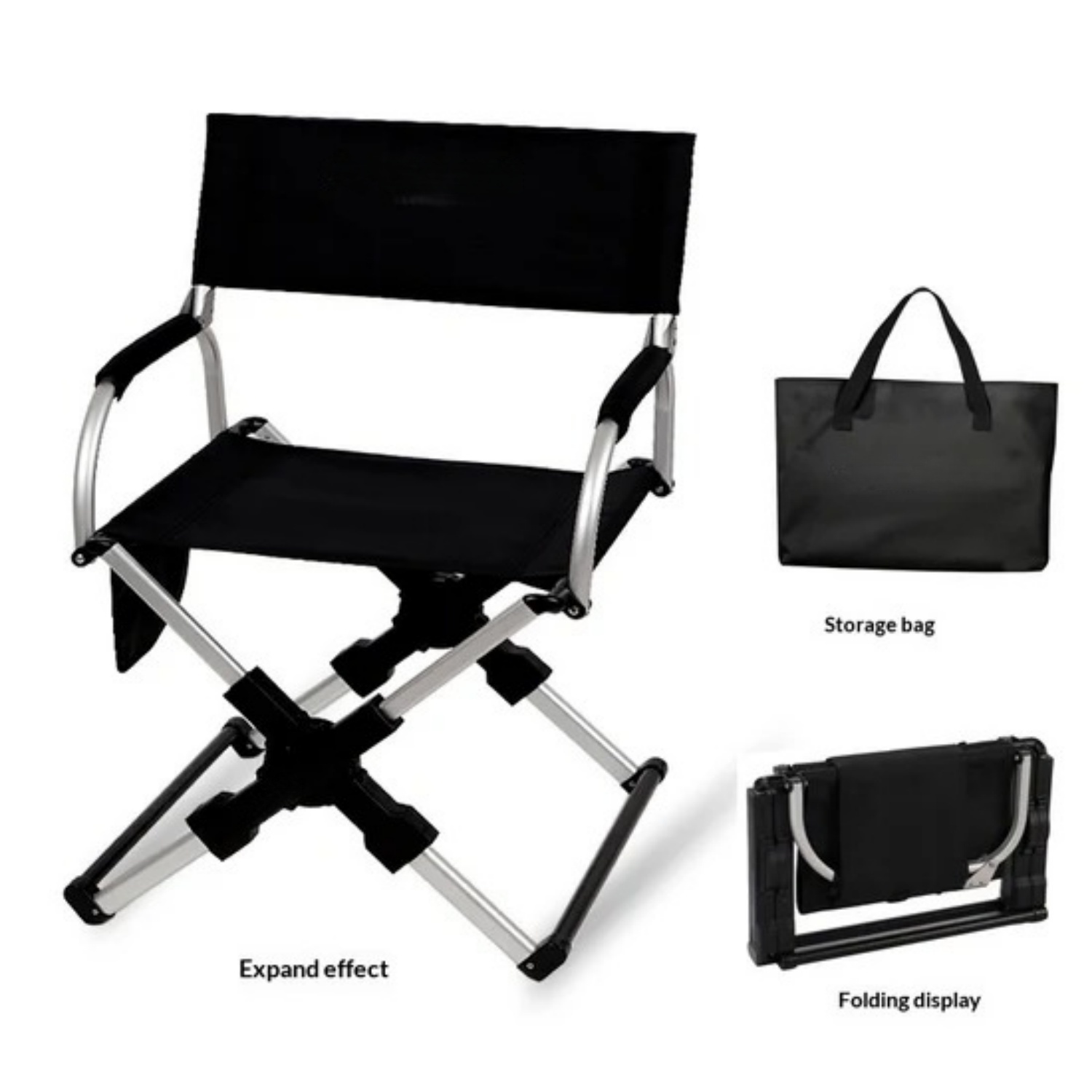 Aluminum Alloy Folding Camp Chair – Lightweight & Durable