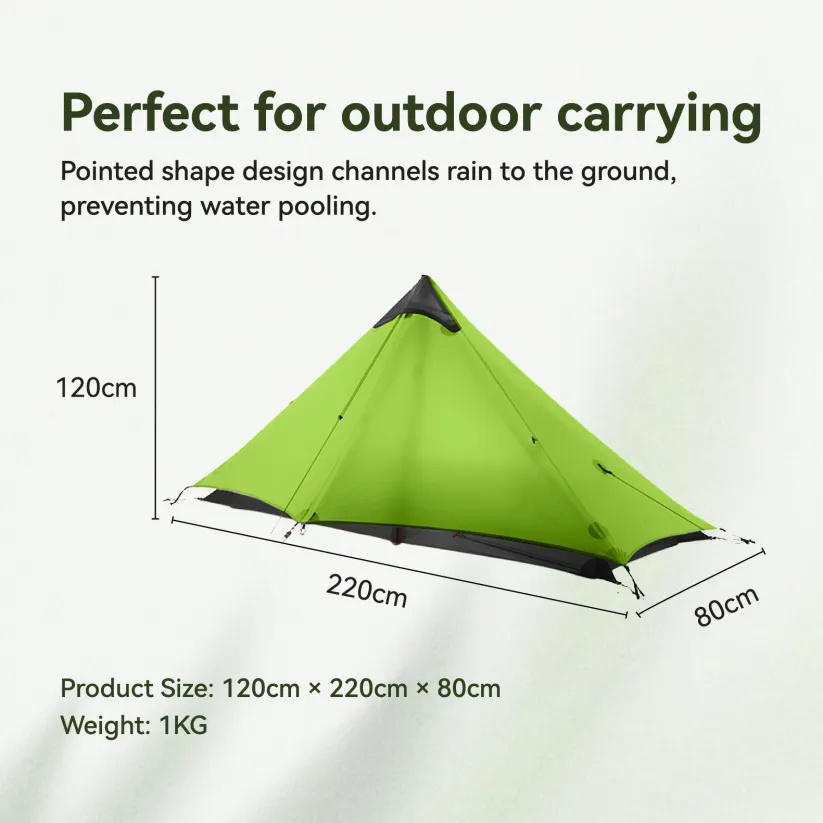 Ultralight Trekking Tent – Built for Serious Solo Adventures