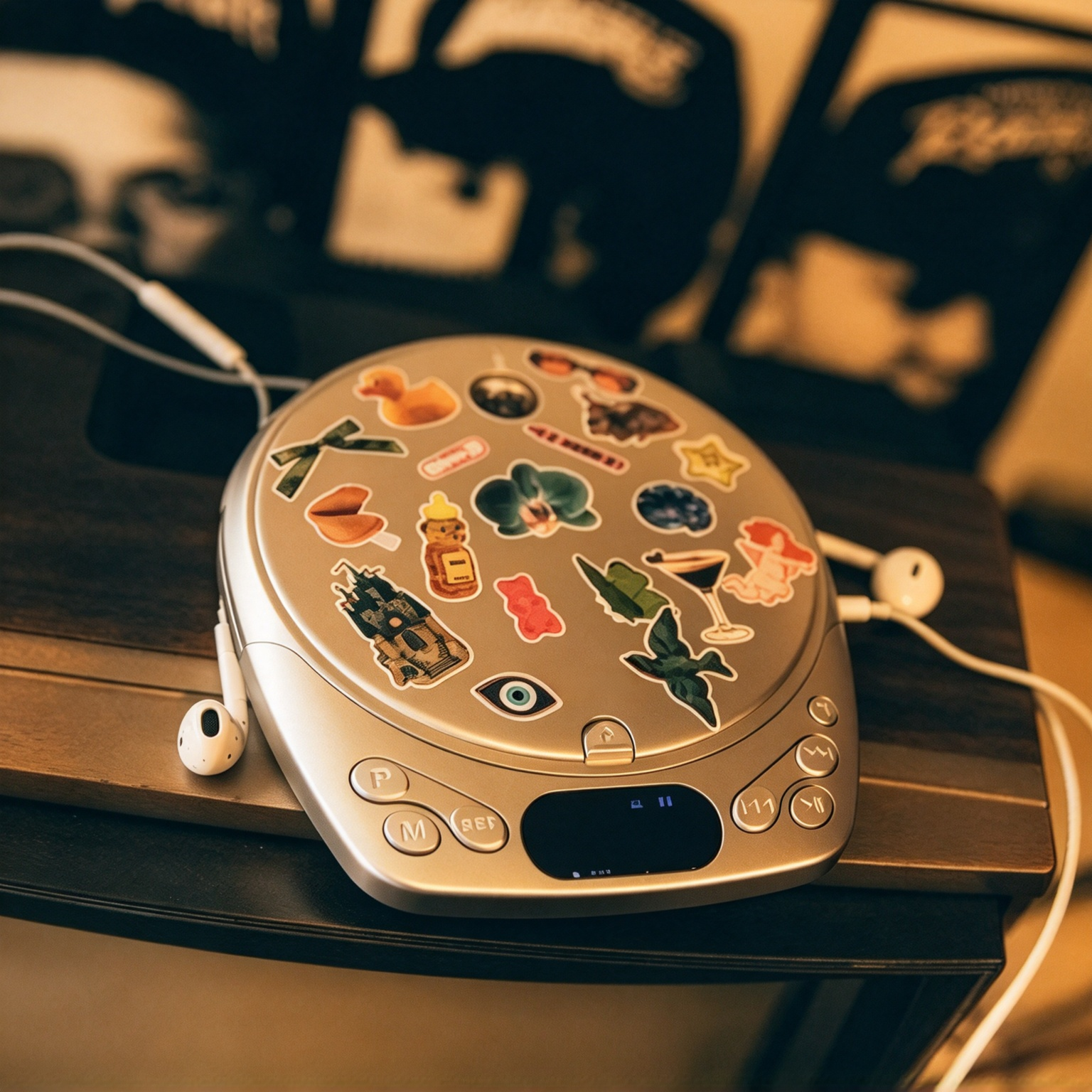 Portable CD Player – Anti-Skip, 48-Hour Battery