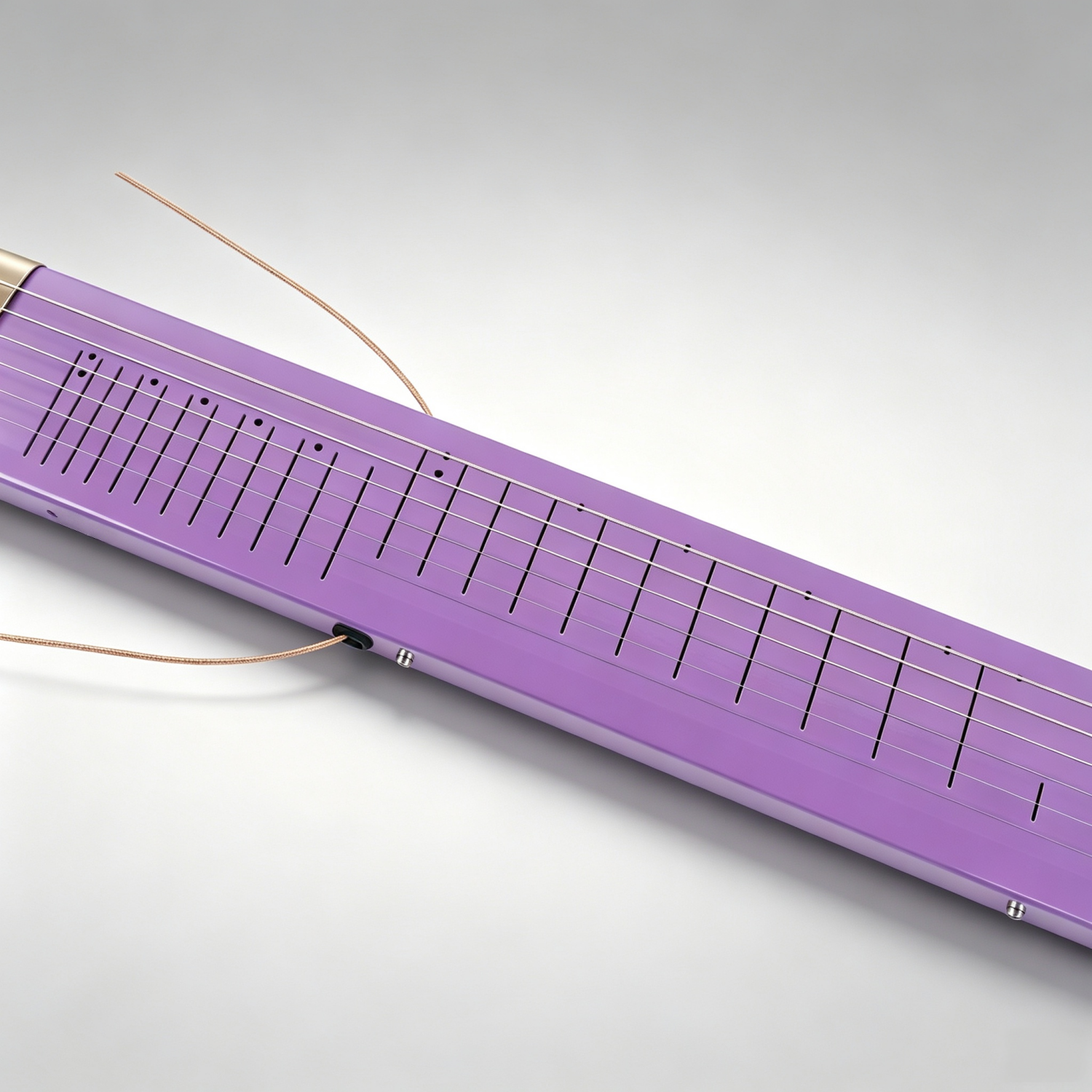 Movable Dual-Pickup Lap Steel Guitar – 6-String, Mono/Stereo