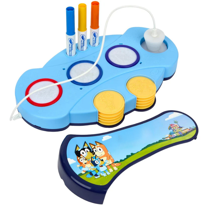 Magic Light-Up Stamp Set – Bluey Paint & Stamp Kit