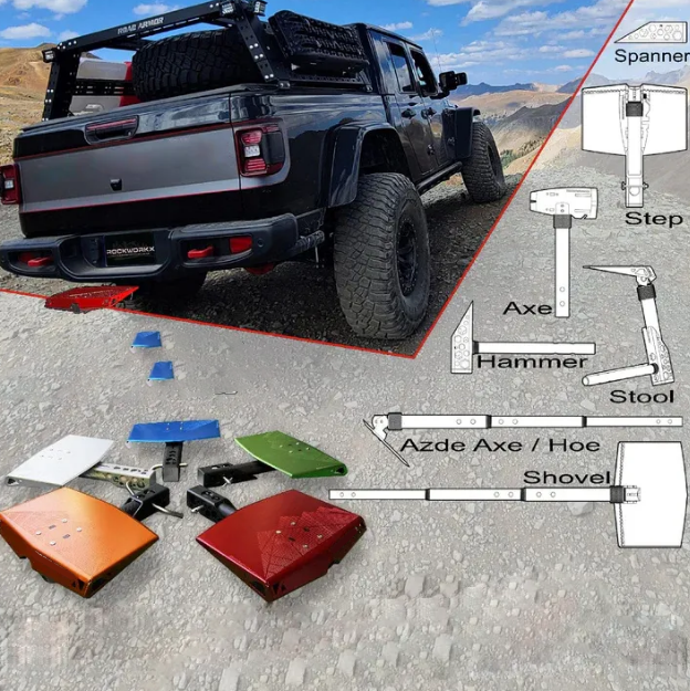 Hitch-Mounted Multi-Tool System