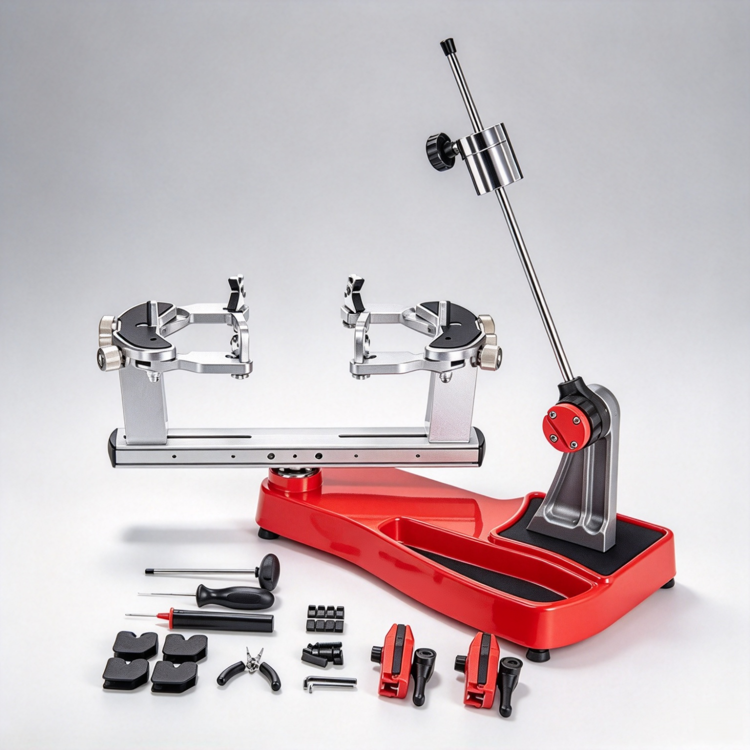 Tabletop Racquet Stringing Machine – 360° Rotation, Drop Weight Tensioner