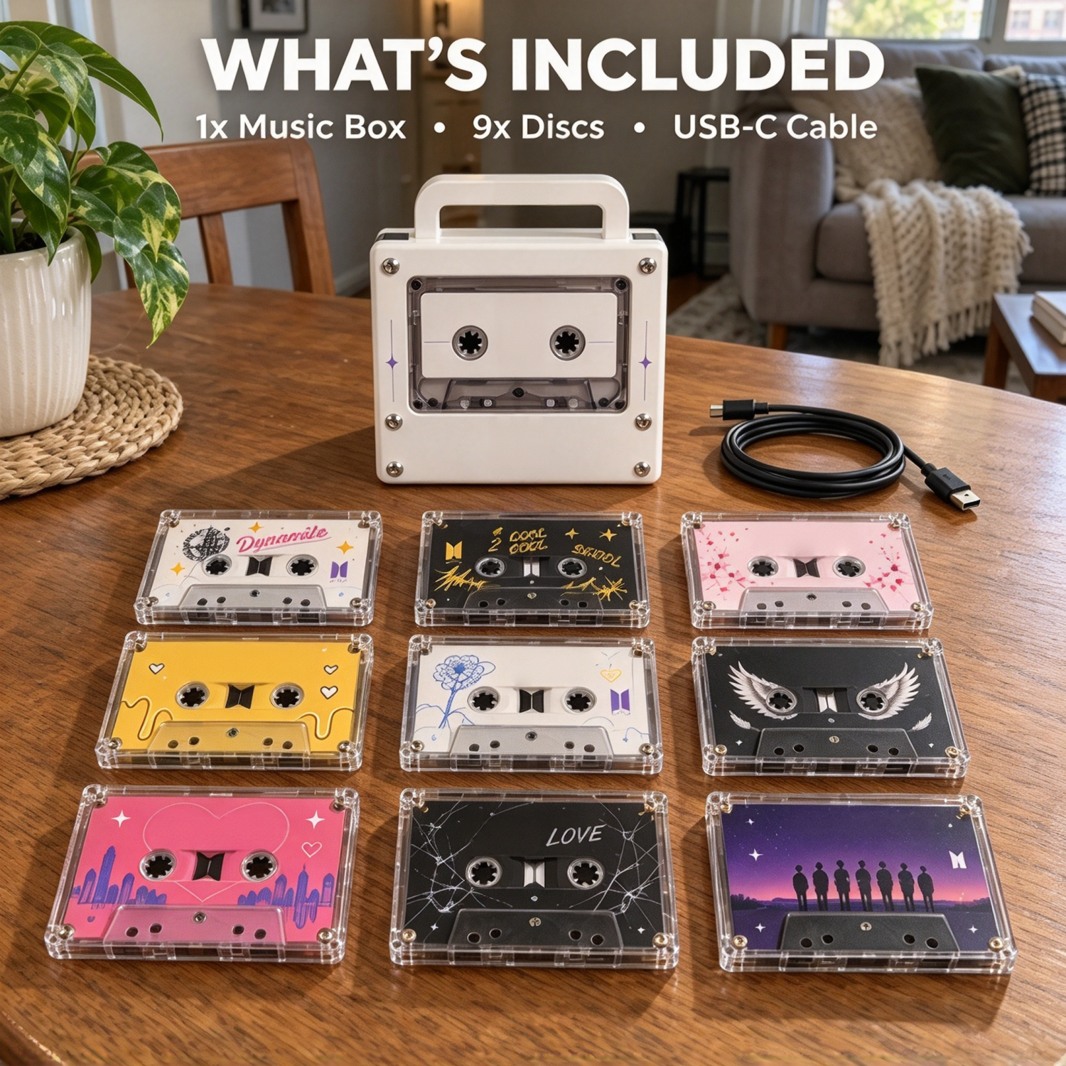 The Perfect Gift for Music Lovers – Magnetic Tap-to-Play Music Box