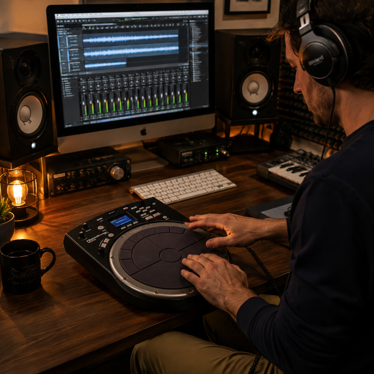 Digital Hand Percussion Instrument – 850+ Sounds