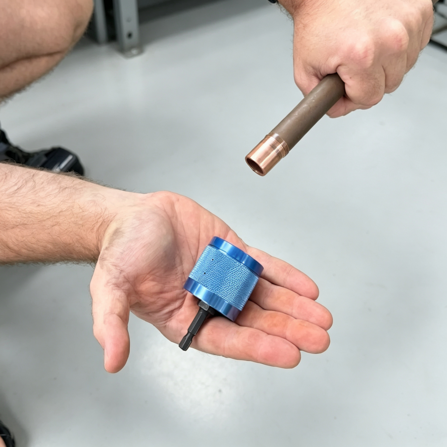 Copper Pipe Cleaning Brush – 15mm & 20mm