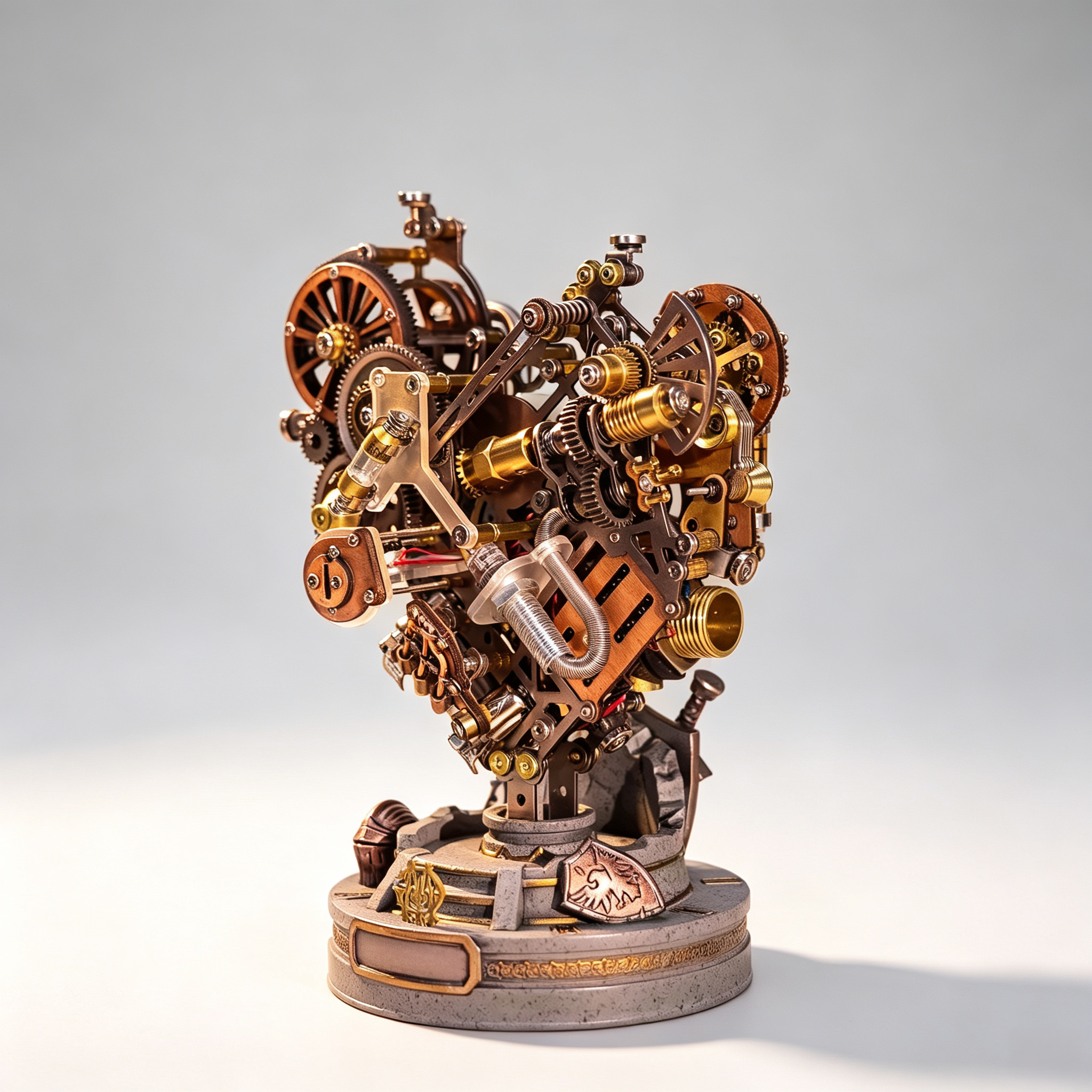 Kinetic Mechanical Sculpture – 699-Piece DIY Metal Model Kit