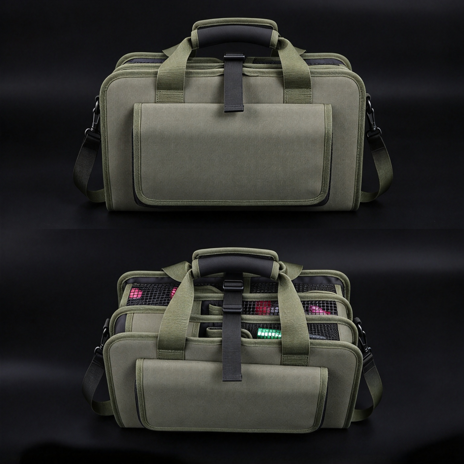 Large Capacity Fishing Lure Bag – Multi-Functional Saltwater Tackle Binder