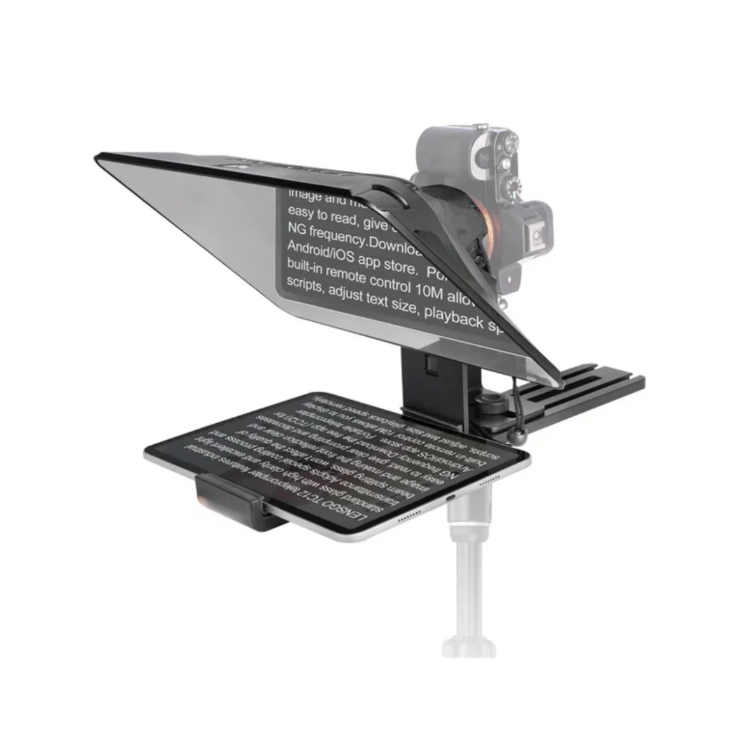 Camera Teleprompter – Tablet Compatible