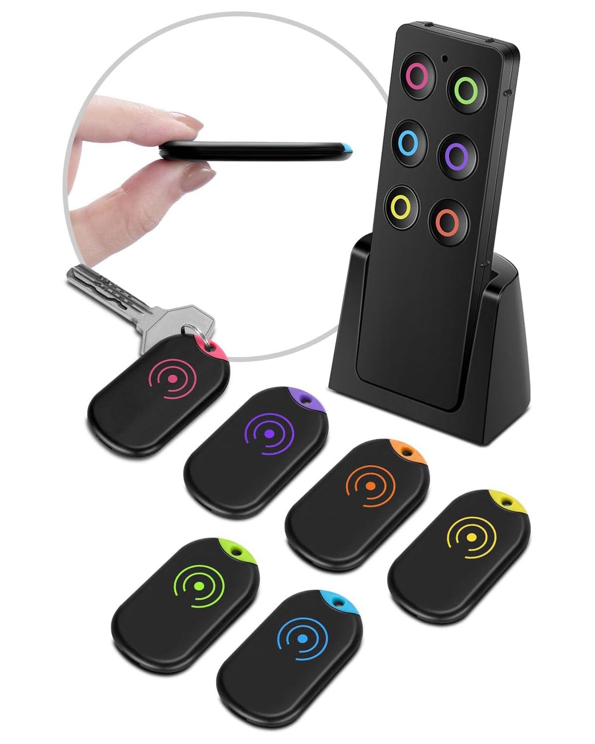 Locator with Sound, Stick-on TV Remote Control