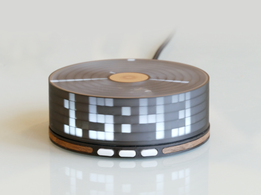 Rotating Illuminated Smart Clock