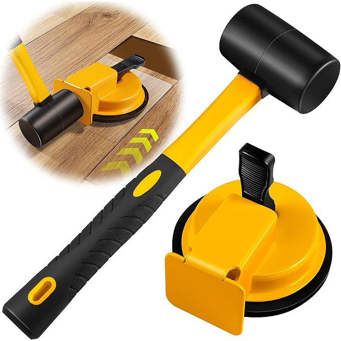 Floor gap repair tool is suitable for composite flooring