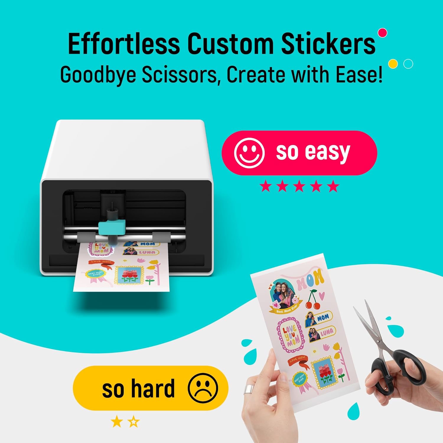 All-in-One Sticker Printer & Cutter