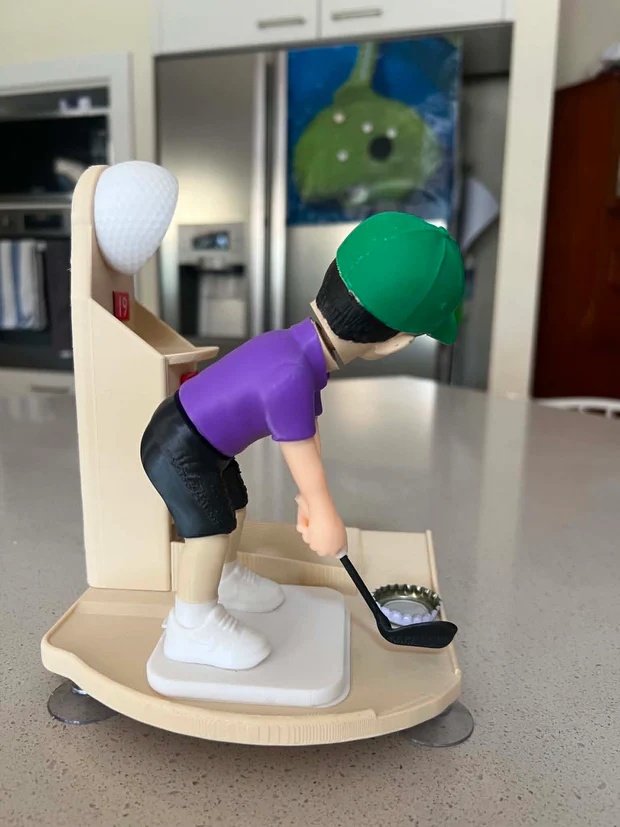 Bottle Cap Golf Shooter Collectible – Pop, Play & Compete