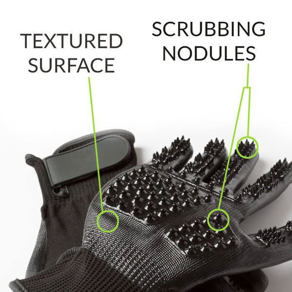 Horse Grooming Bath Glove – Gentle Massage & Deshedding Tool