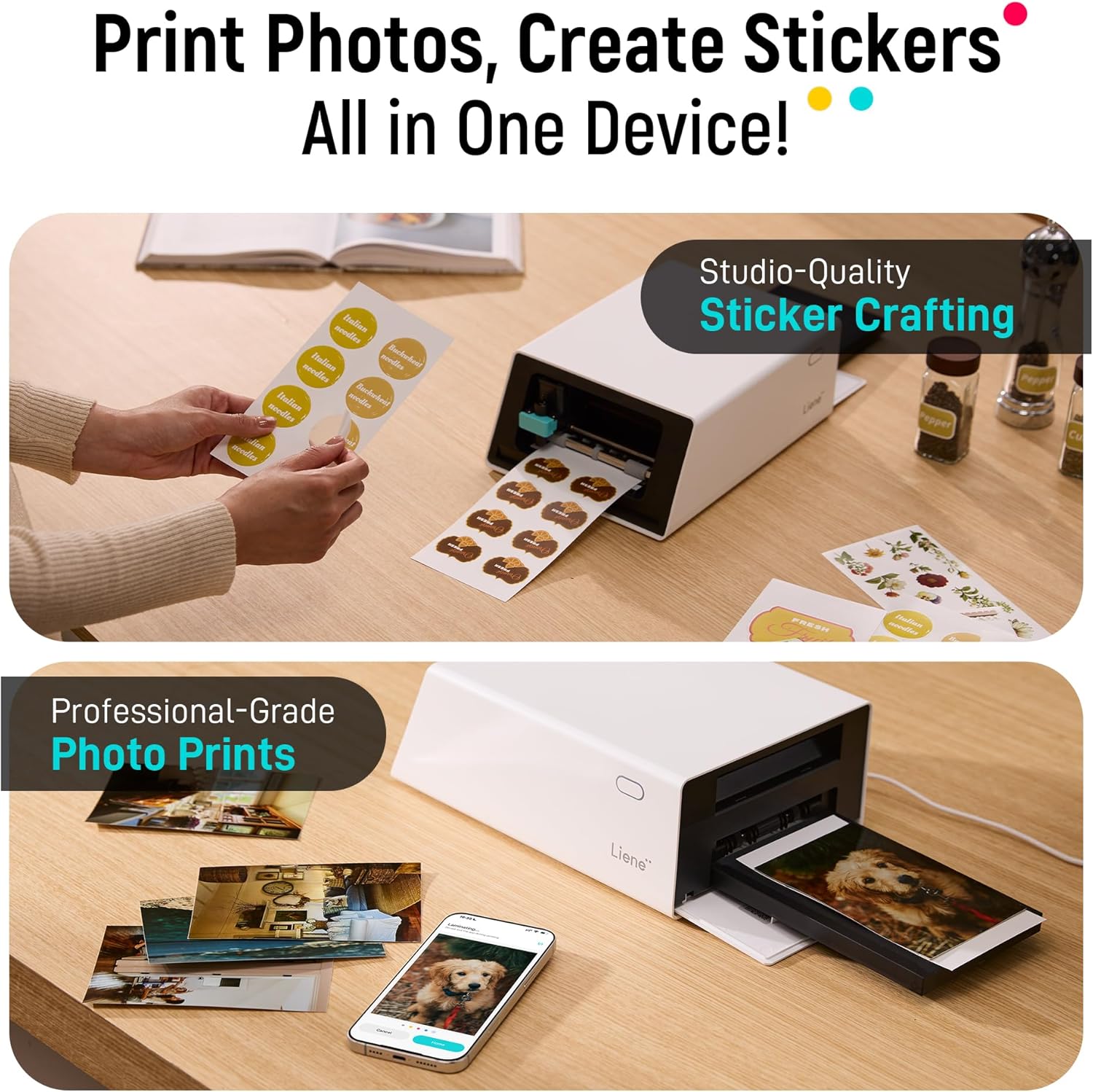 All-in-One Sticker Printer & Cutter