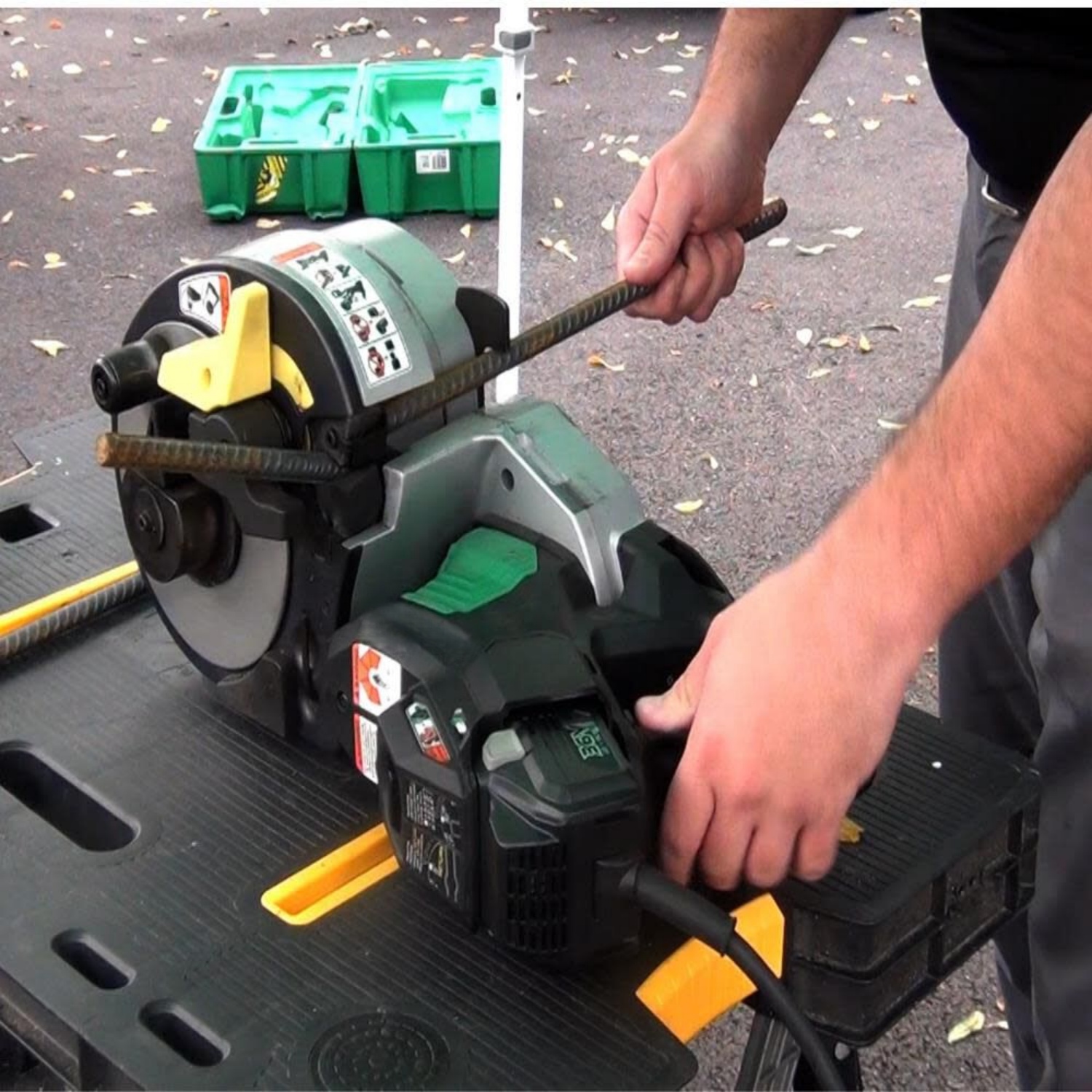 36V Cordless Rebar Bender & Cutter