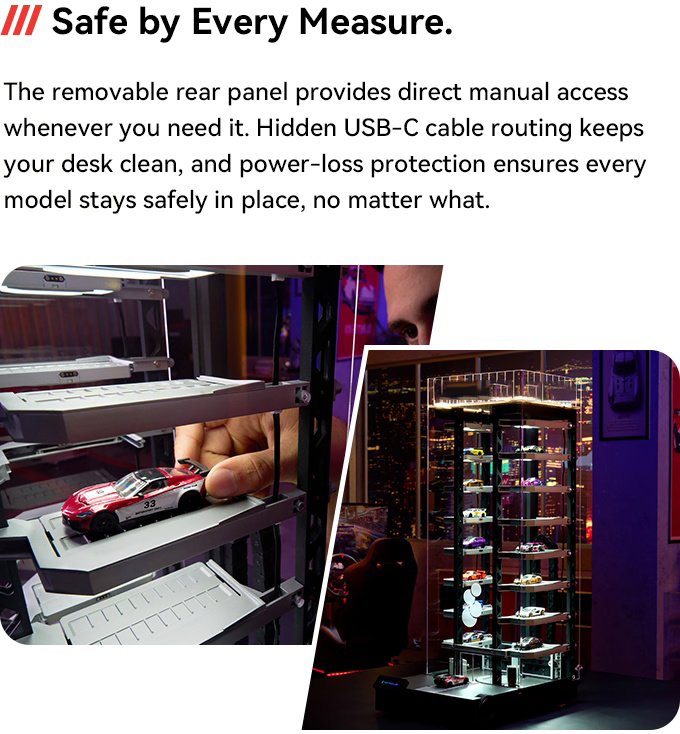 Smart Auto Parking Garage – 1:64 Scale Model Car Display System