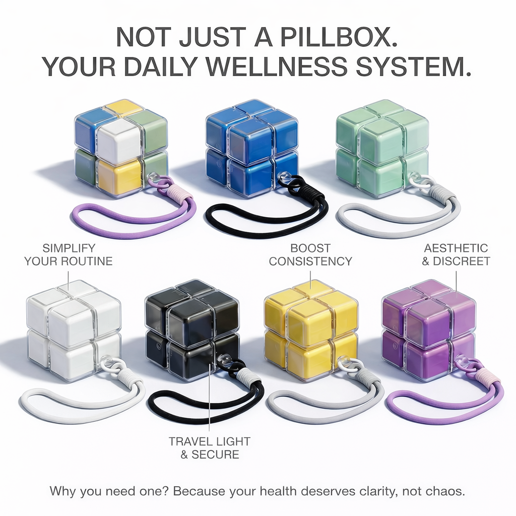 Premium Modular Organizer – Magnetic Daily Storage System