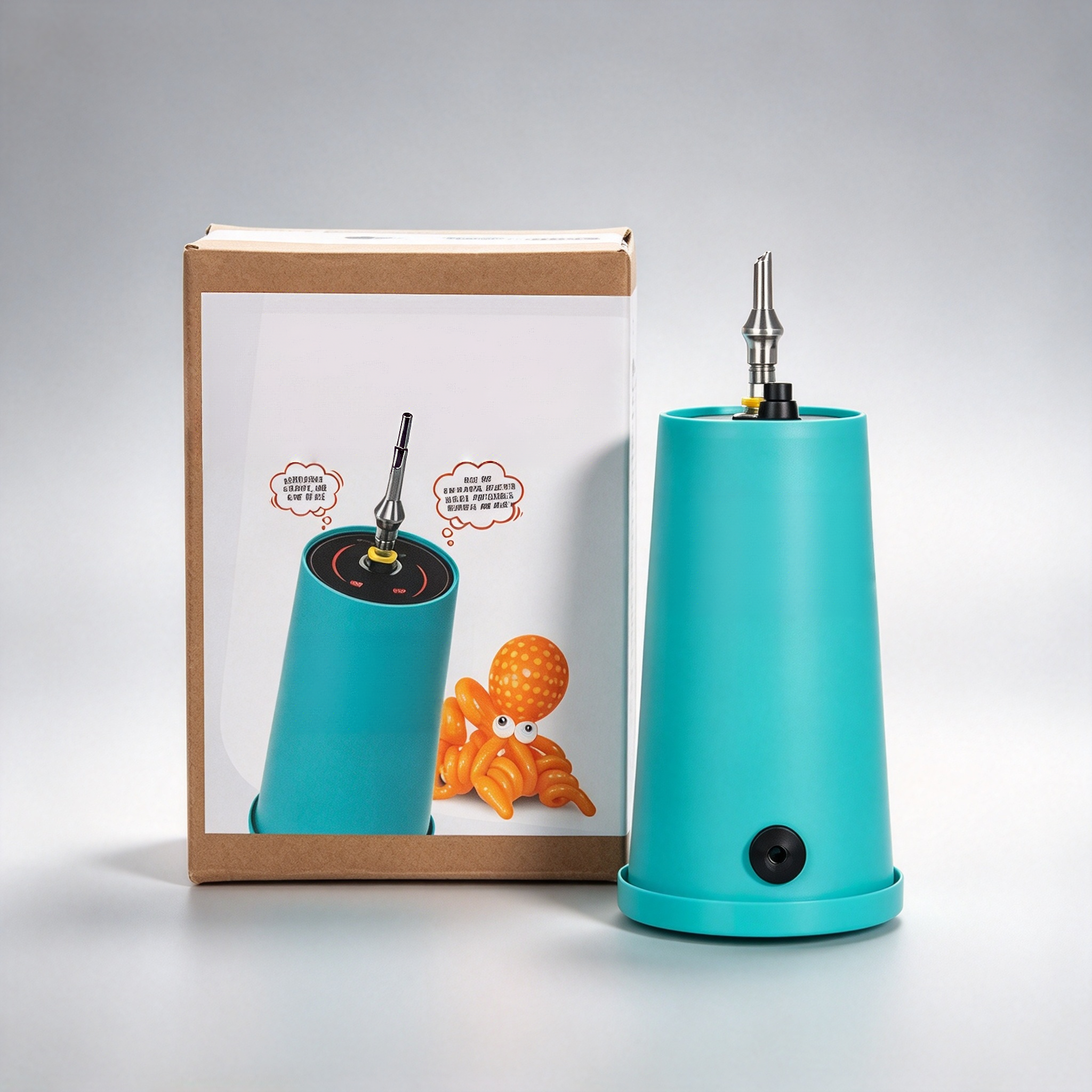 Portable Electric Balloon Pump – Dual Nozzle, Inflate & Deflate, Mini Pump Included