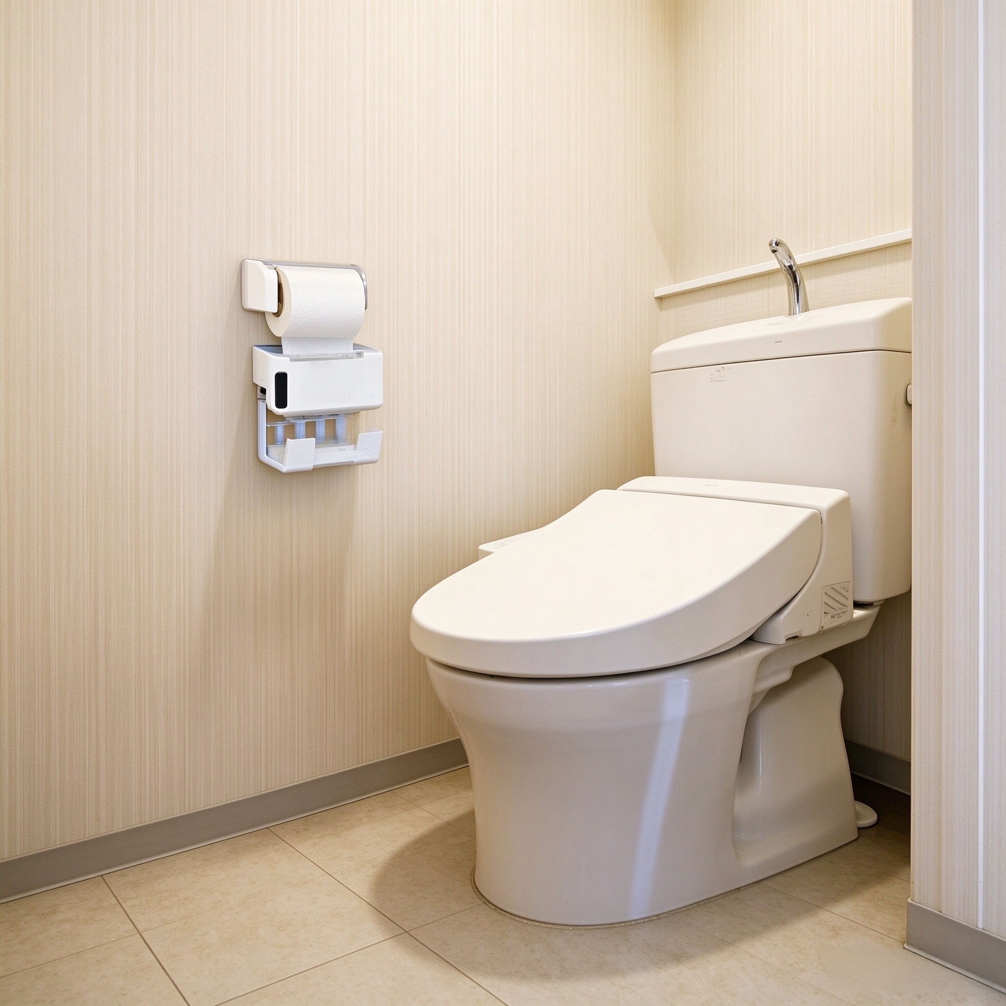 Sensor-Activated Toilet Paper Dispenser – Auto Cut, Fold & Dispense, Adjustable Length
