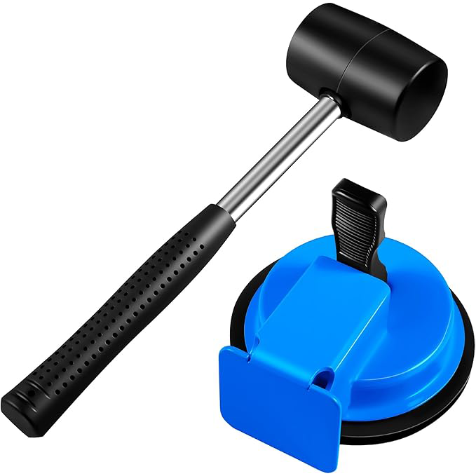 Floor gap repair tool is suitable for composite flooring