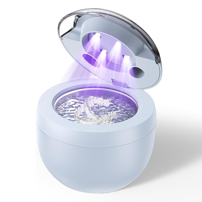 Dental ultrasonic retainer cleaning machine