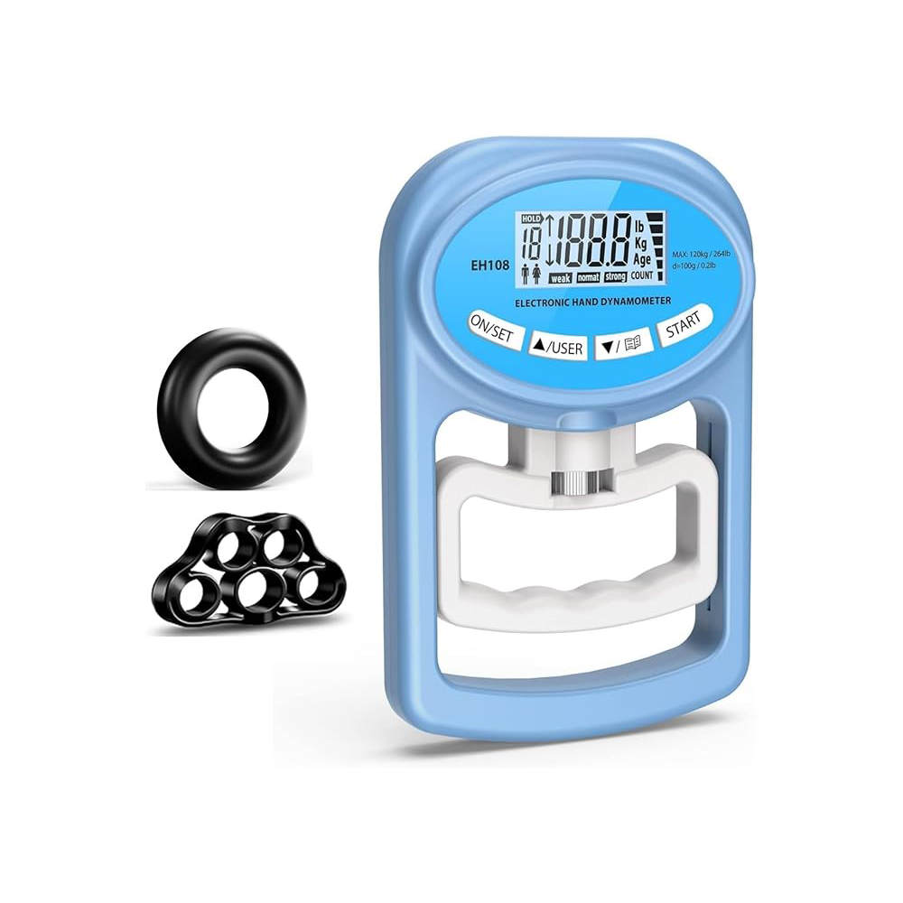 Electronic hand grip strength meter forearm grip strength trainer