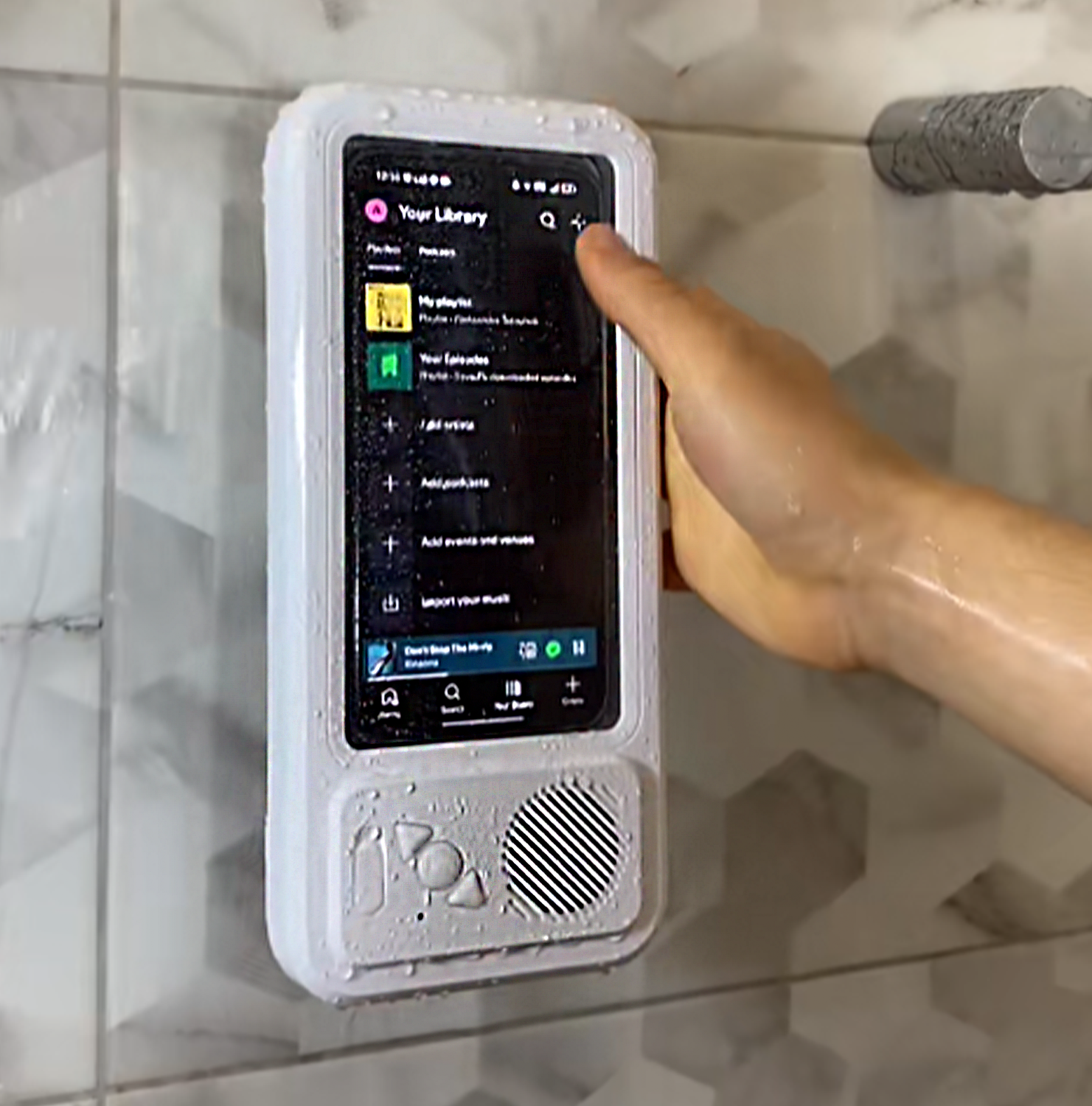 waterproof mobile phone holder