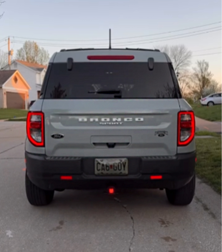 Trailer hook LED lights 7-pin reversing kit