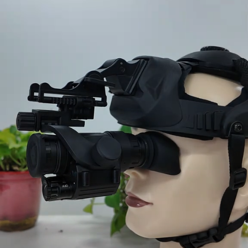 Metal Helmet Mount & J-Arm for PVS-14 – Flip-Up Auto Shutoff for Night Vision