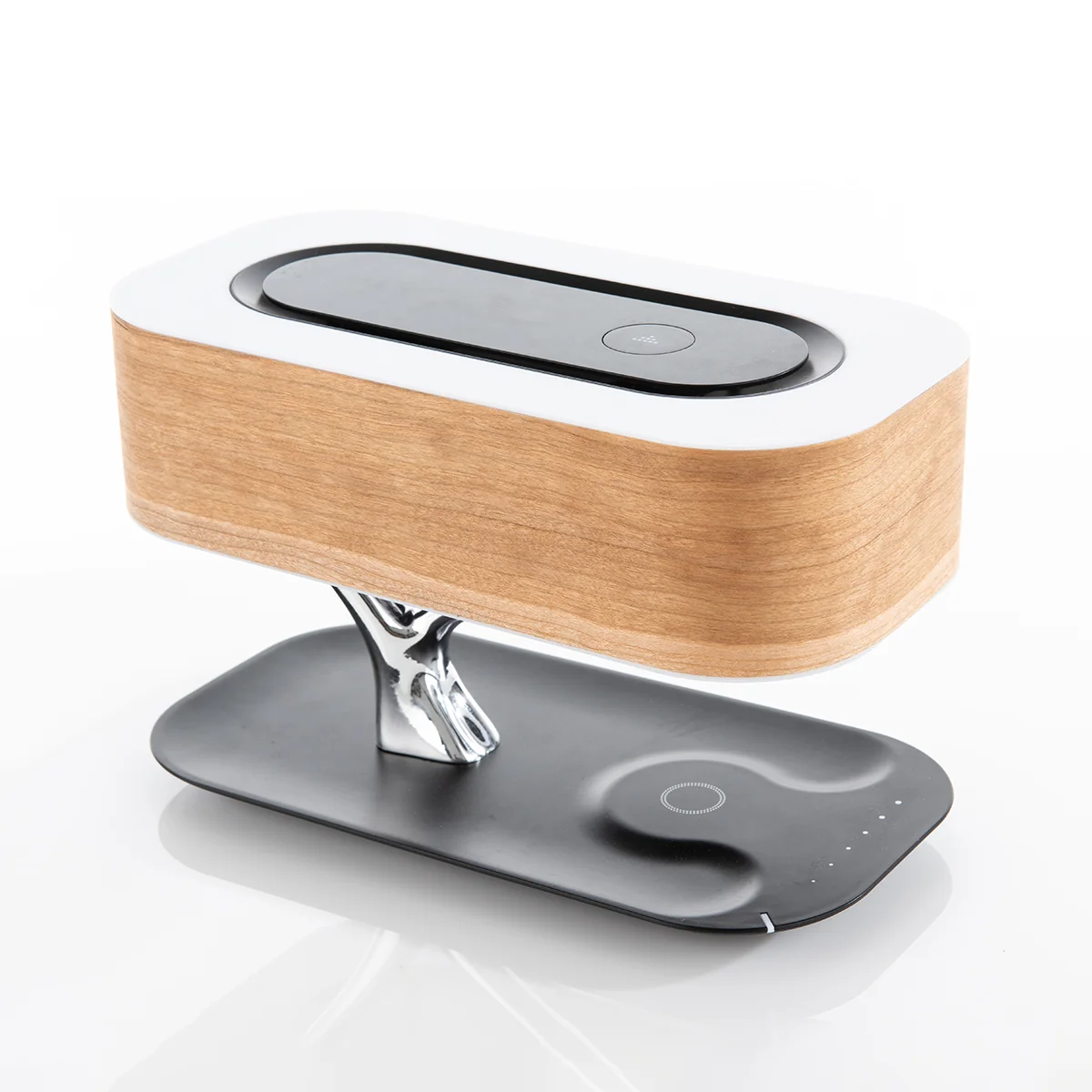 3-in-1 Bonsai Lamp – Speaker, Charger & LED Light