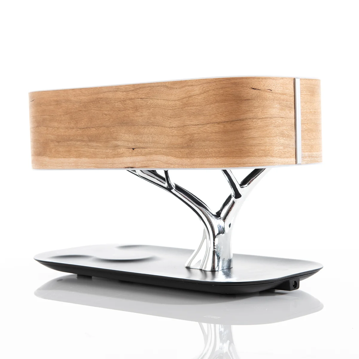 3-in-1 Bonsai Lamp – Speaker, Charger & LED Light