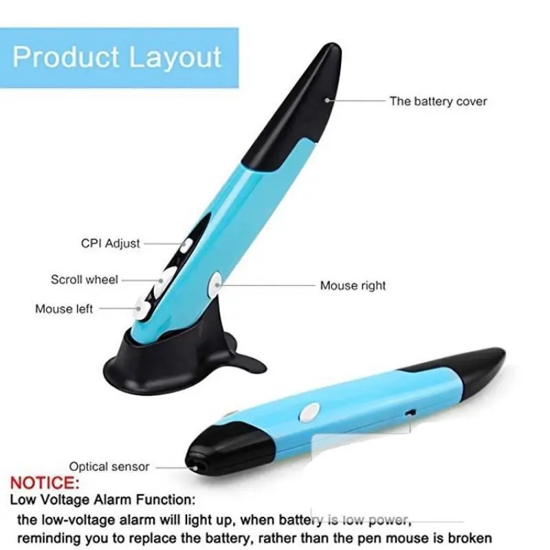 Wireless Optical Pen Mouse – A Smarter Way To Control, Write & Create