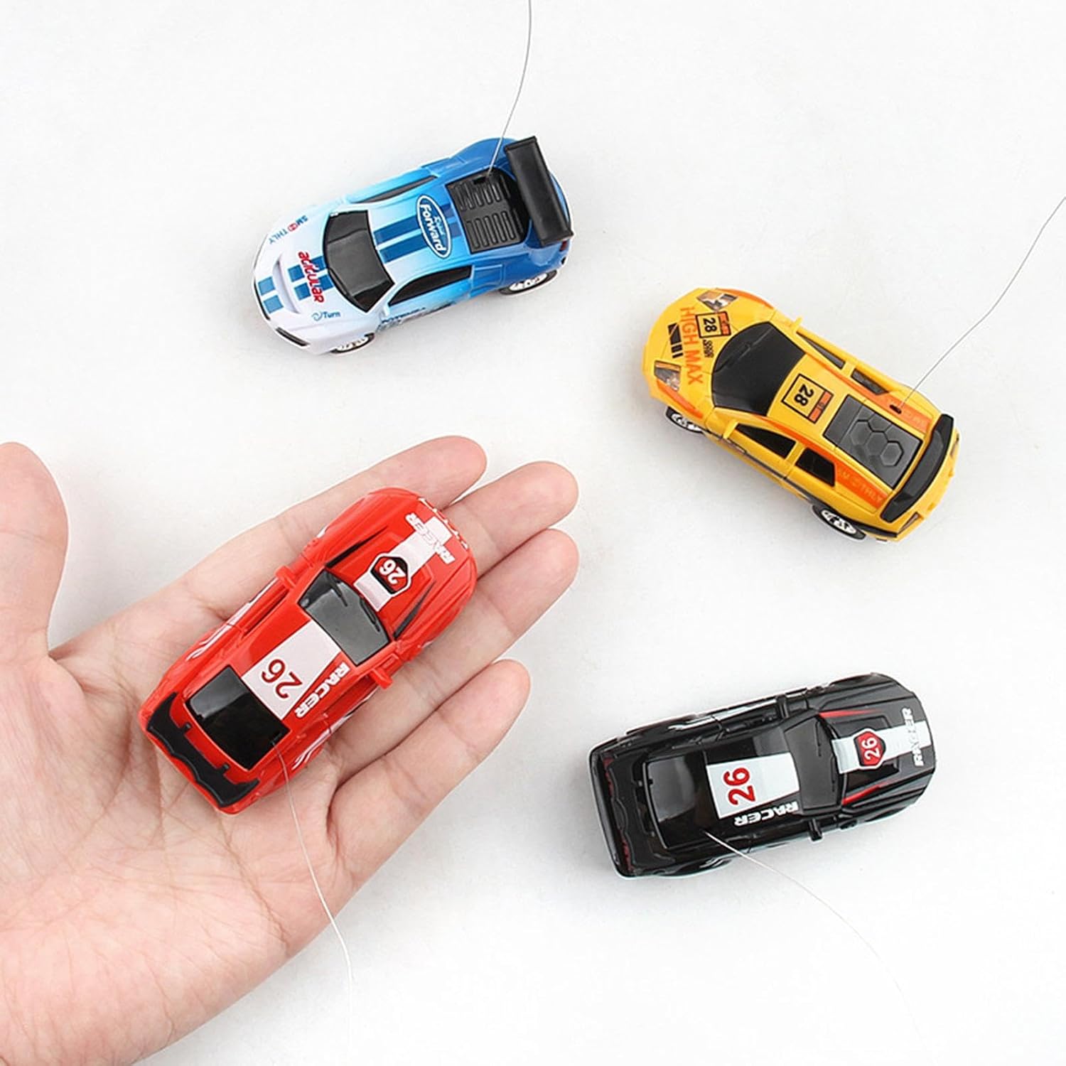 Mini Remote Control Car in Soda Can – LED Lights and 2.4G Interference-Free Racing Fun