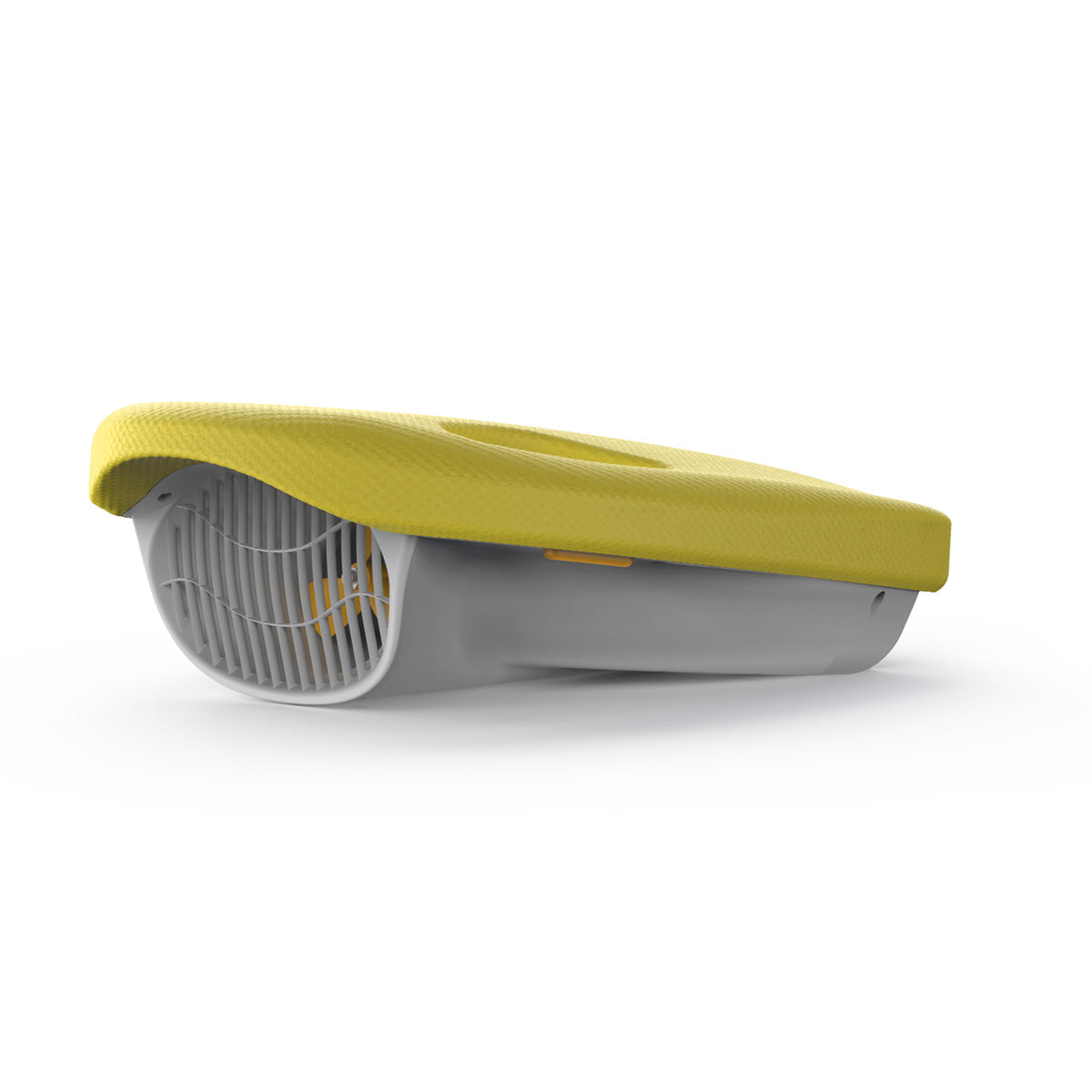 Yellow electric kickboard